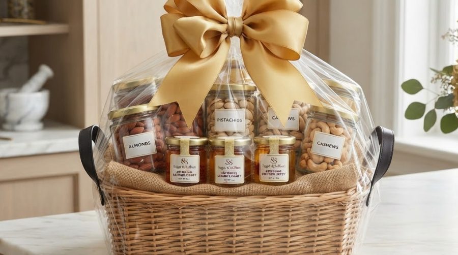 Dry Fruit Gift Basket — alternate view